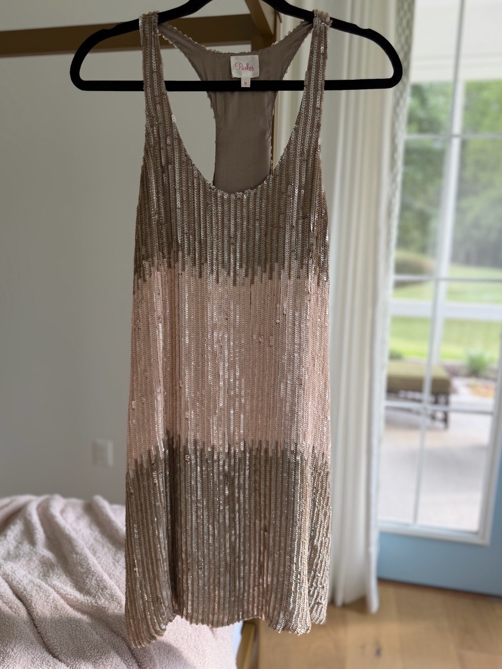 Parker Racerback Sequin Dress
